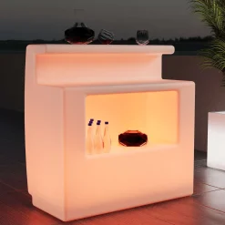 Barra de bar LED RGBW - 2 x 5W - Recargable