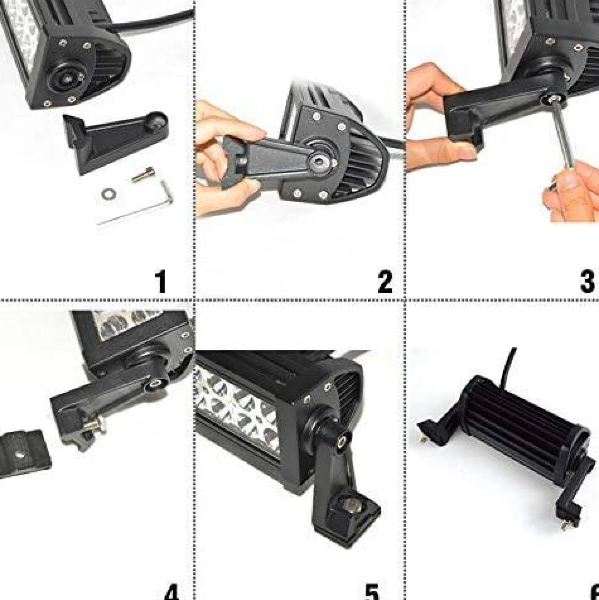 Barra LED 4x4 todoterreno - 240W - 10-40V DC - 42 Pulgadas - 16.000 lm - Ángulo 30º