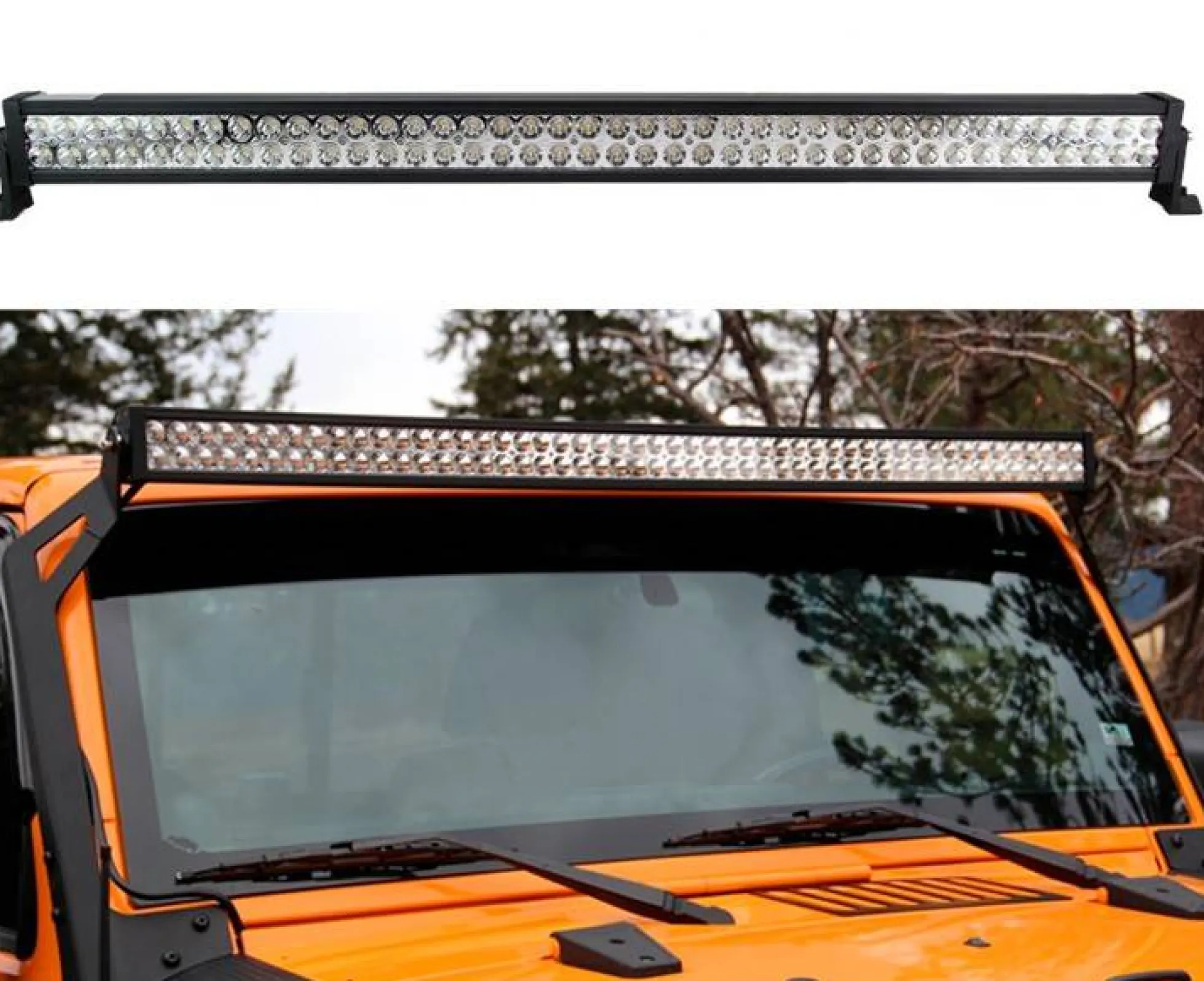Barra LED 4x4 todoterreno - 240W - 10-40V DC - 42 Pulgadas - 16.000 lm - Ángulo 30º