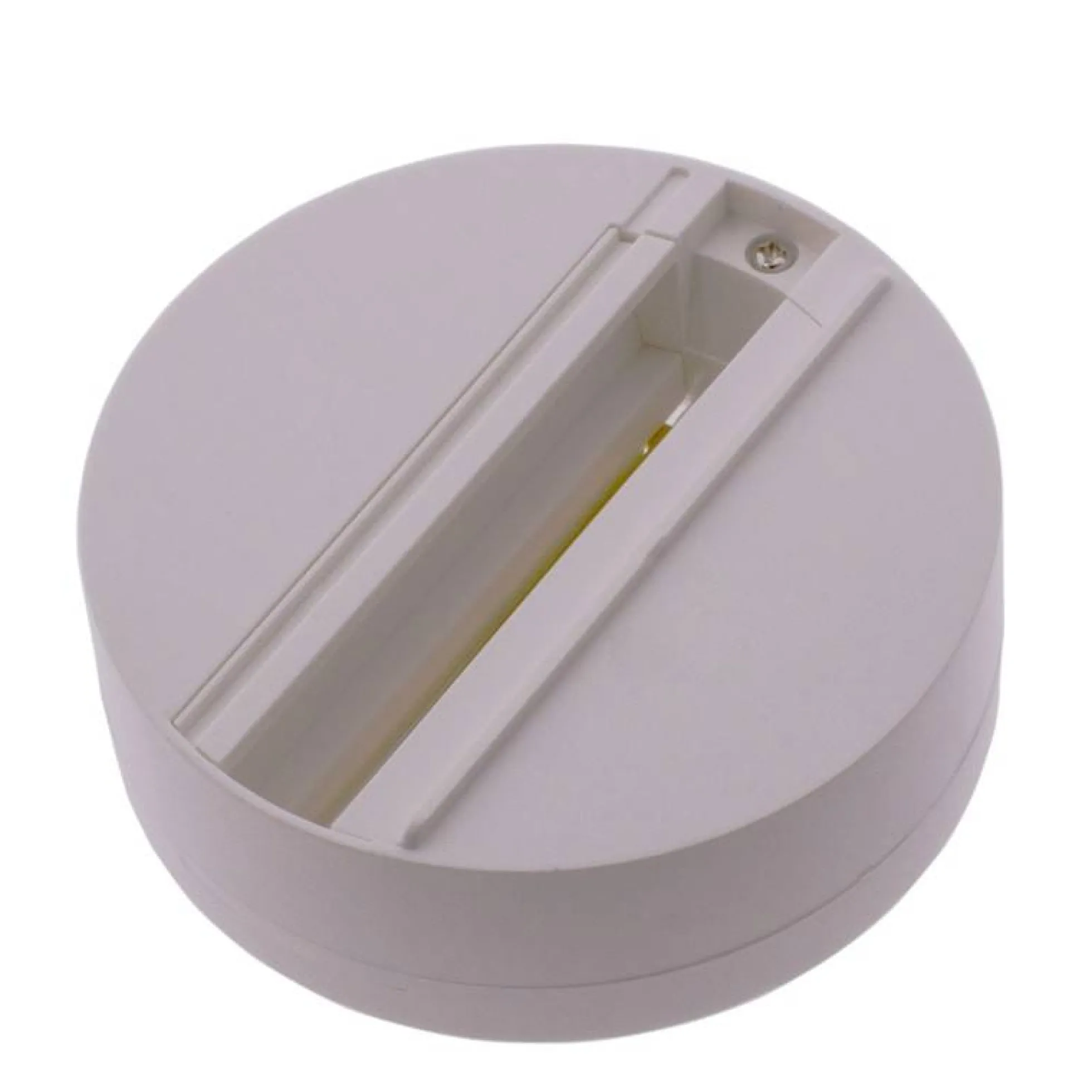 Base de superficie para proyector LED de carril trifásico