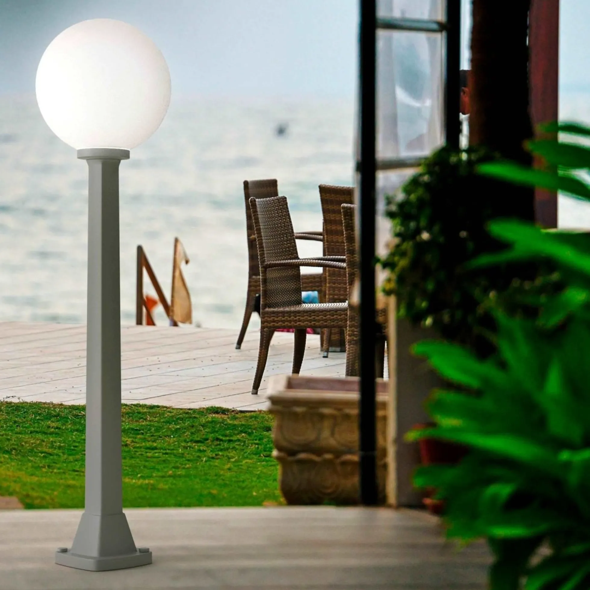 Bolardo de exterior FUMAGALLI "GIAFFA G250" - CCT - E27 - 8,5W