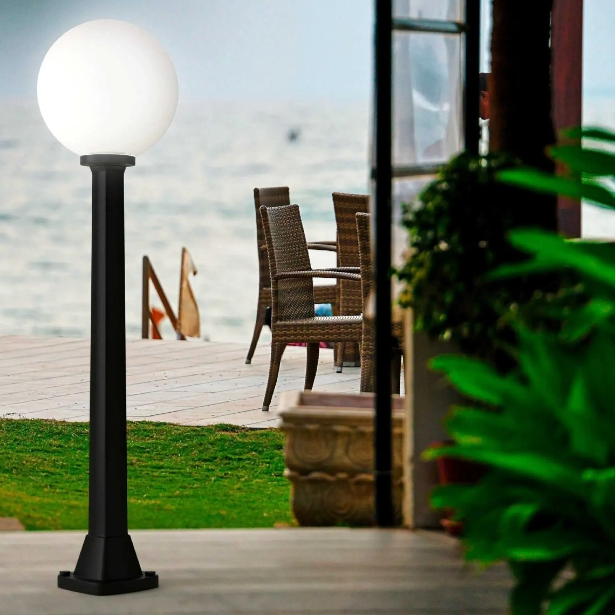 Bolardo de exterior FUMAGALLI "GIAFFA G250" - CCT - E27 - 8,5W