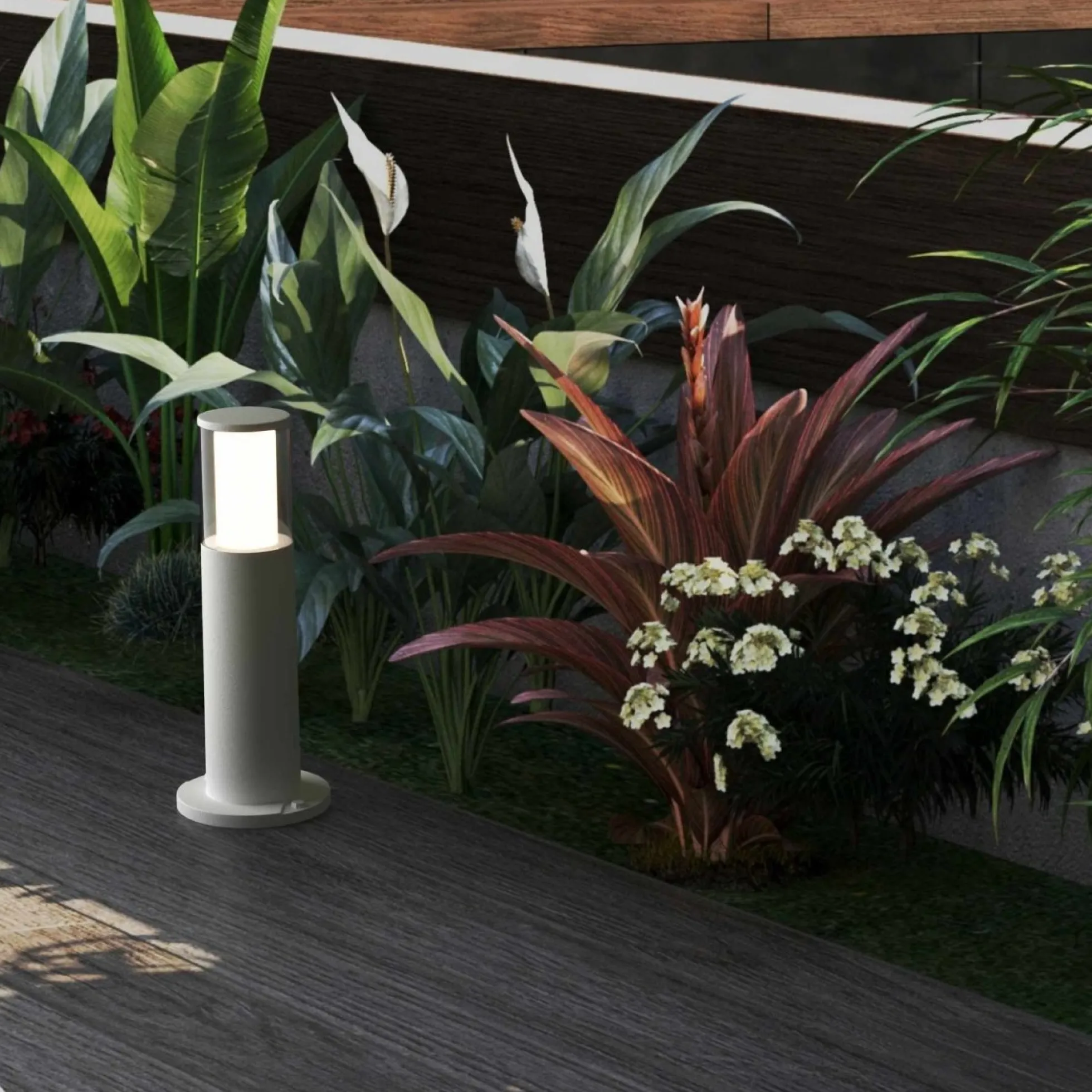 Bolardo para caminos LED FUMAGALLI "CARLO 400" - 3,5W - CCT