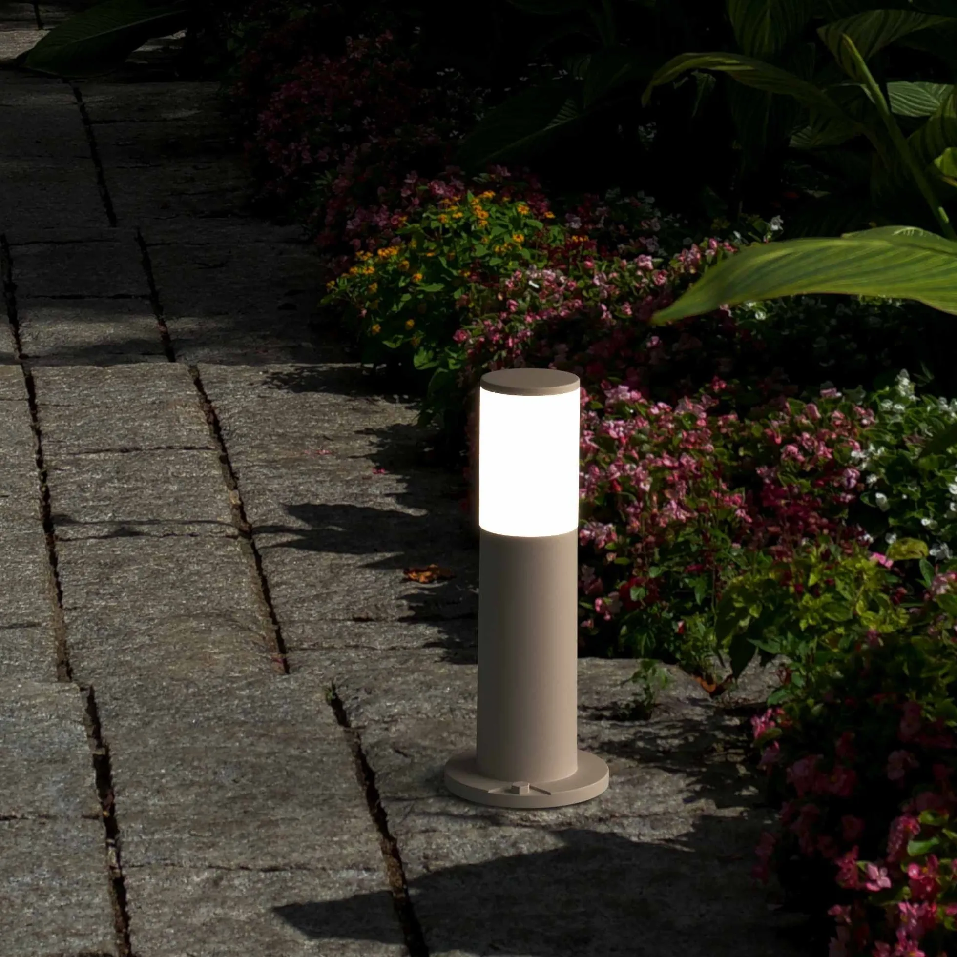 Bolardo para caminos LED FUMAGALLI "Amelia 400" - 8,5W - CCT