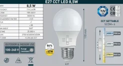 Bolardo para caminos LED FUMAGALLI