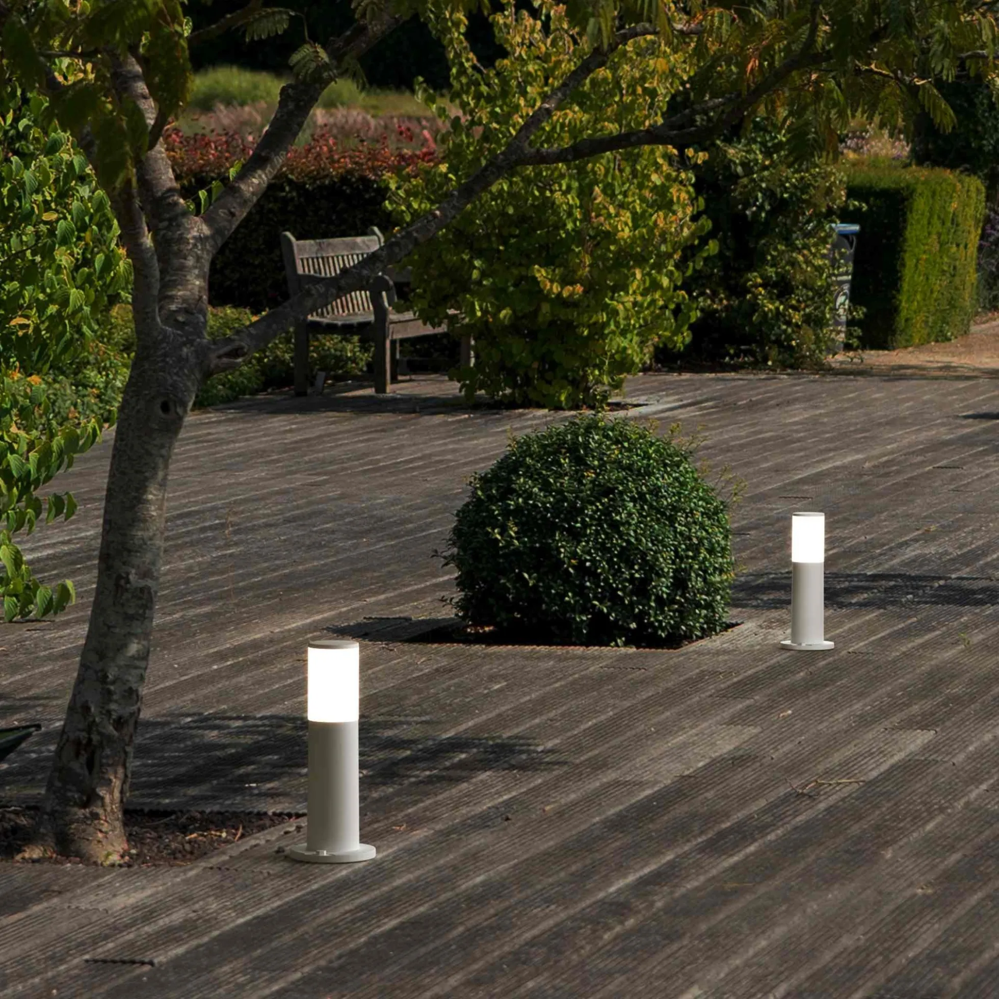 Bolardo para caminos LED FUMAGALLI "Amelia 400" - 8,5W - CCT