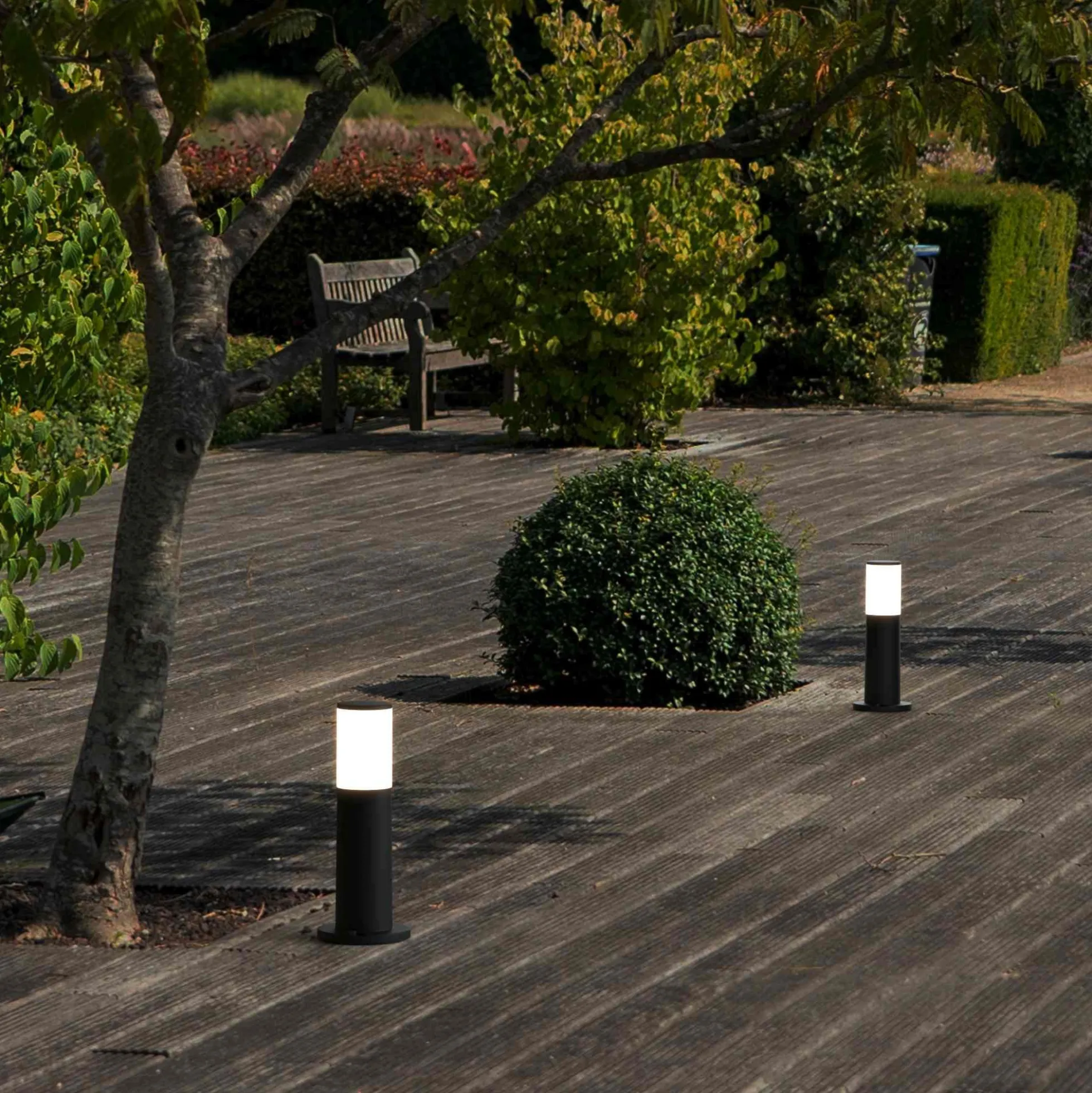 Bolardo para caminos LED FUMAGALLI "Amelia 400" - 8,5W - CCT
