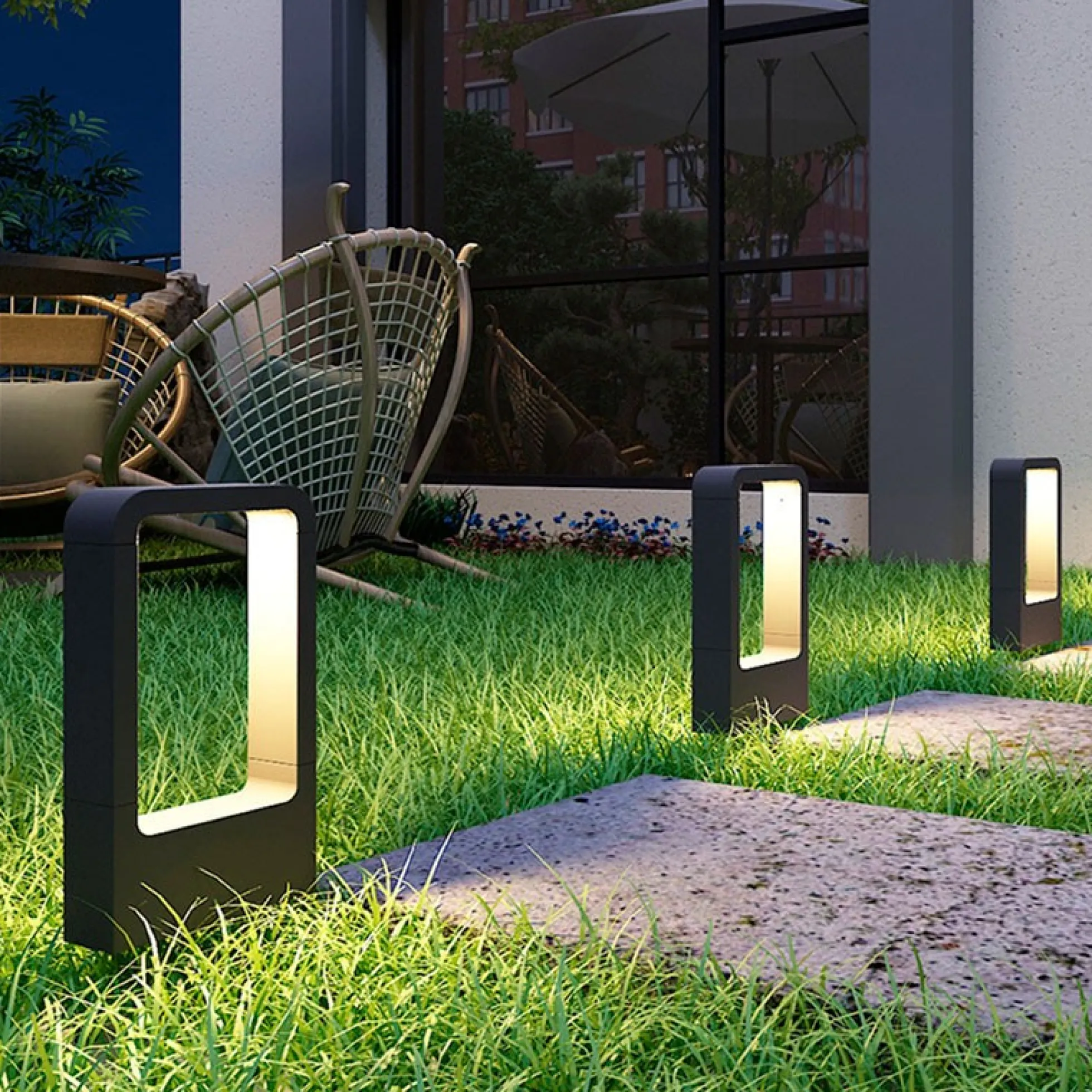 Bolardo para caminos LED 7W IP65