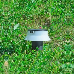 Bolardo solar LED con estaca