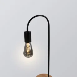 Bombilla decorativa con tinte ahumado filamento 