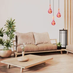 Bombilla decorativa LED de filamento 