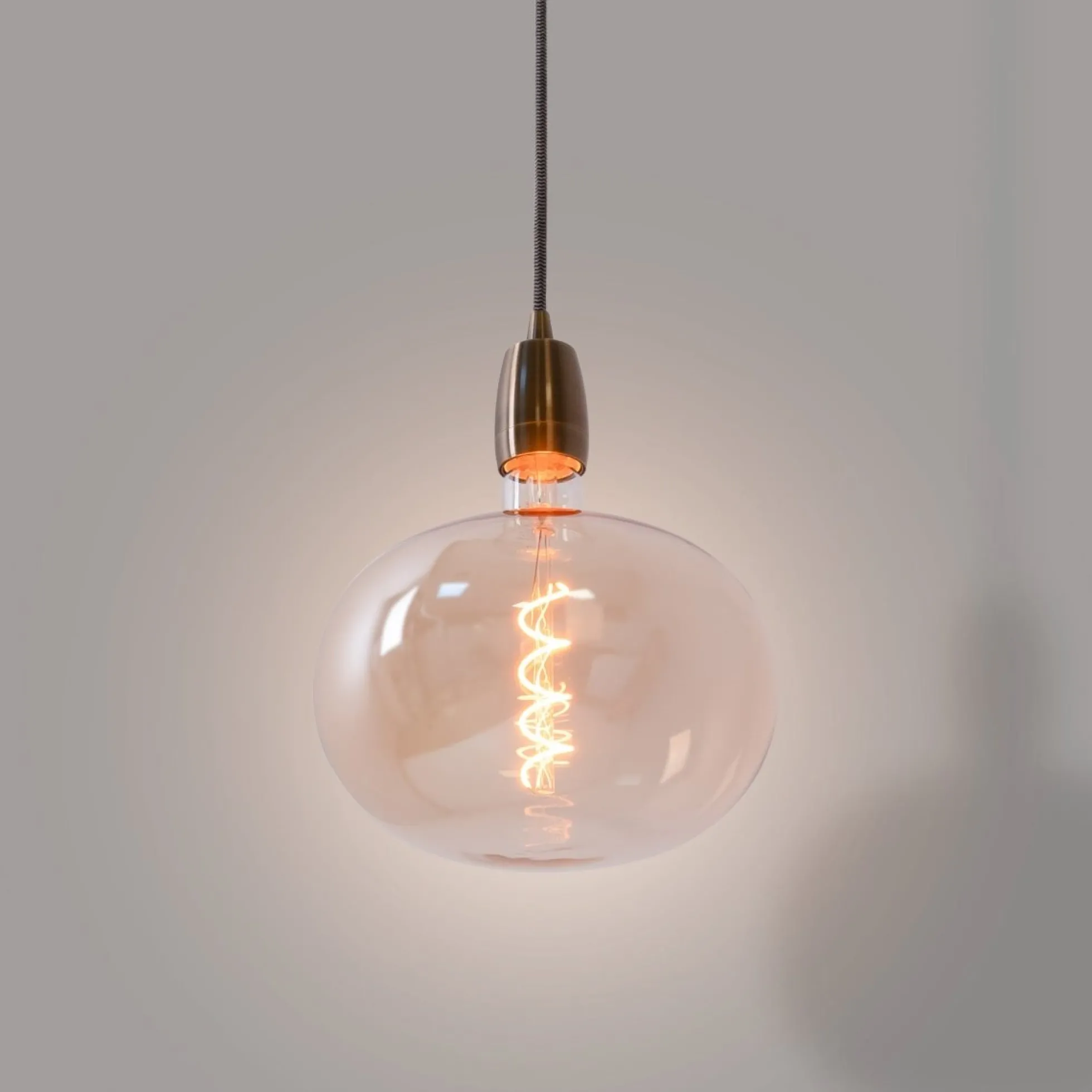 Bombilla decorativa LED de filamento "Decor" - E27 R220 - Regulable - 4W - 1800K