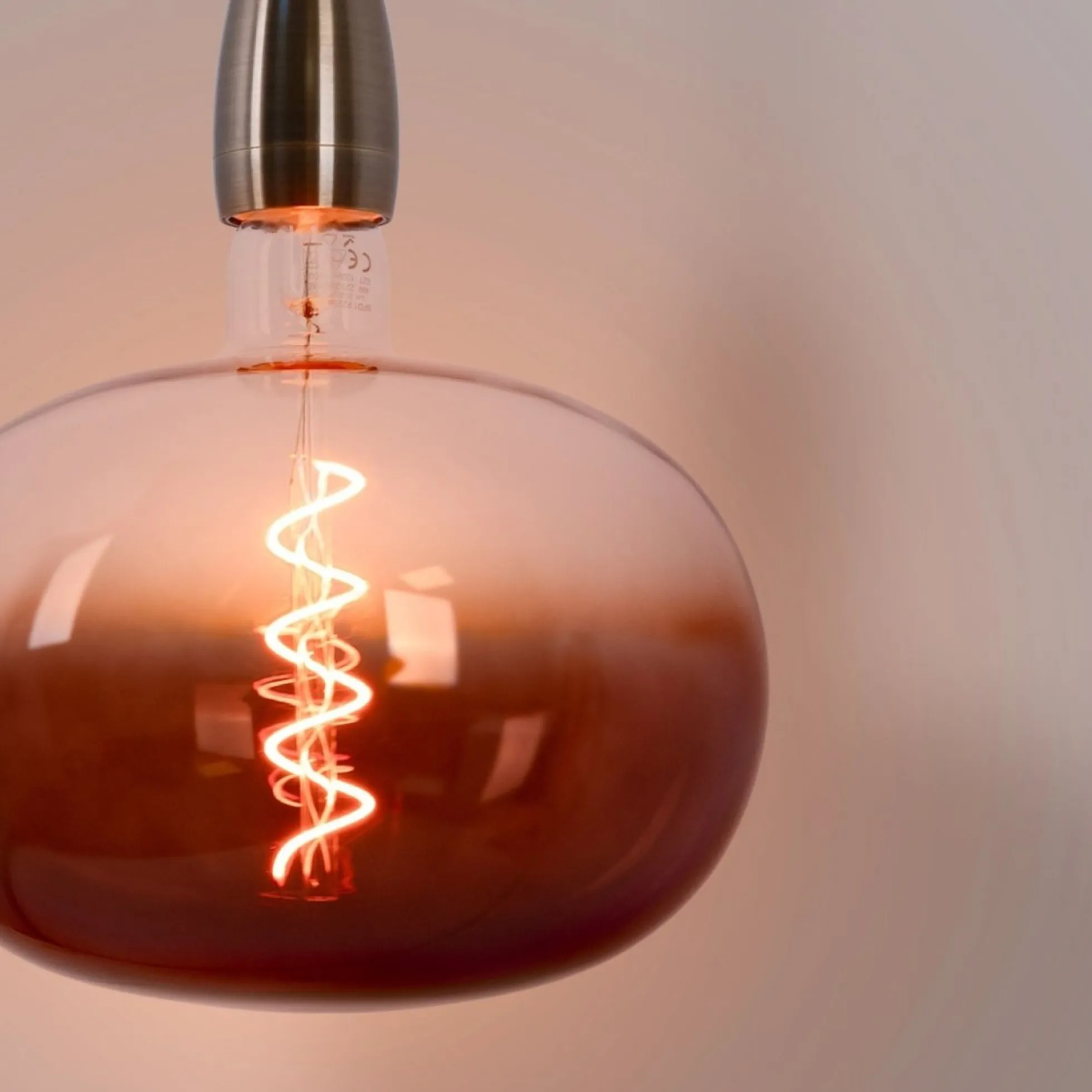 Bombilla decorativa LED de filamento "Decor" - E27 R220 - Regulable - 4W - 1800K