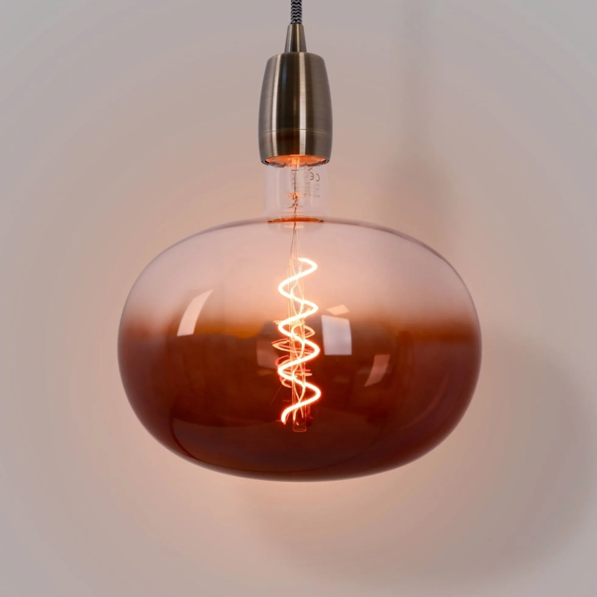 Bombilla decorativa LED de filamento "Decor" - E27 R220 - Regulable - 4W - 1800K