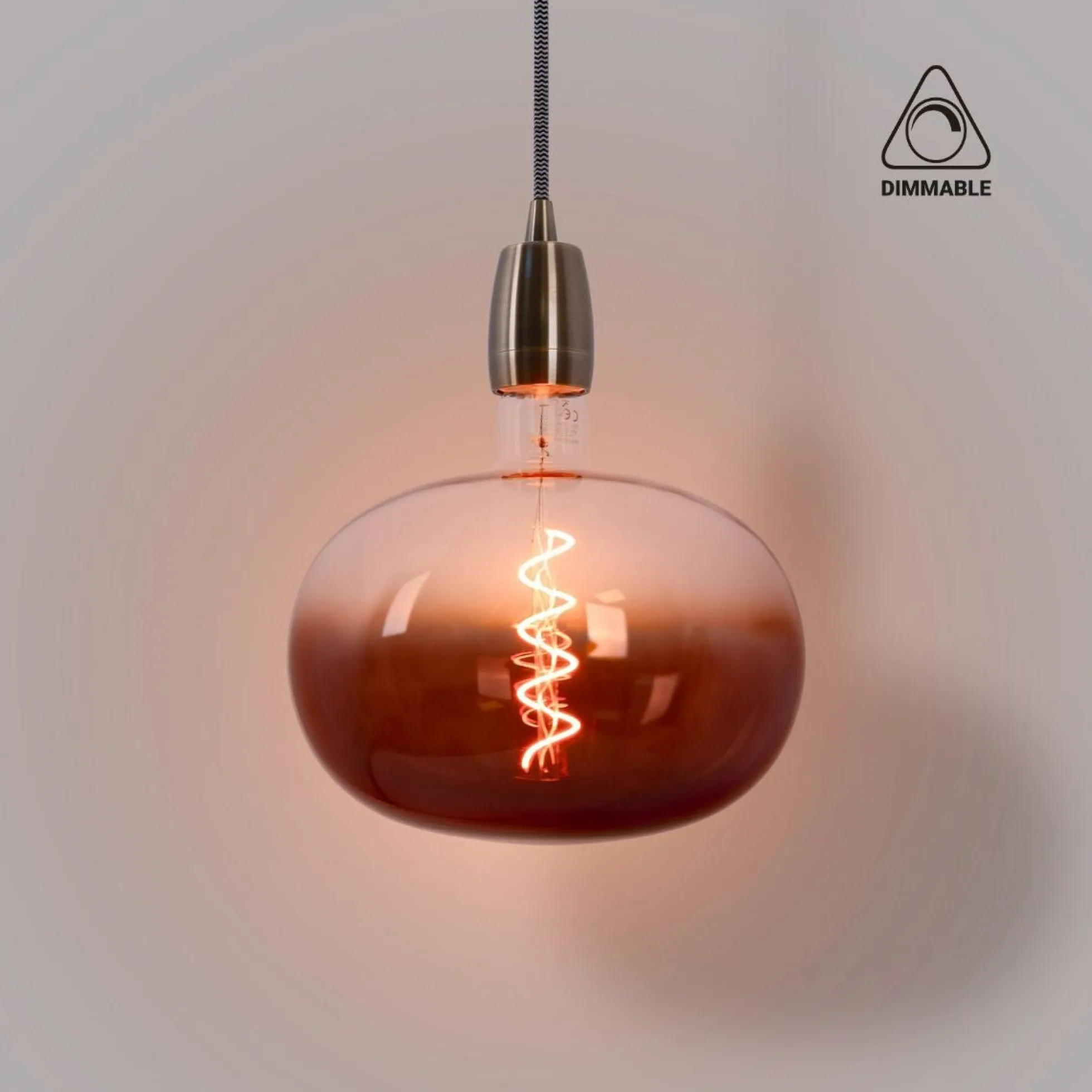 Bombilla decorativa LED de filamento "Decor" - E27 R220 - Regulable - 4W - 1800K