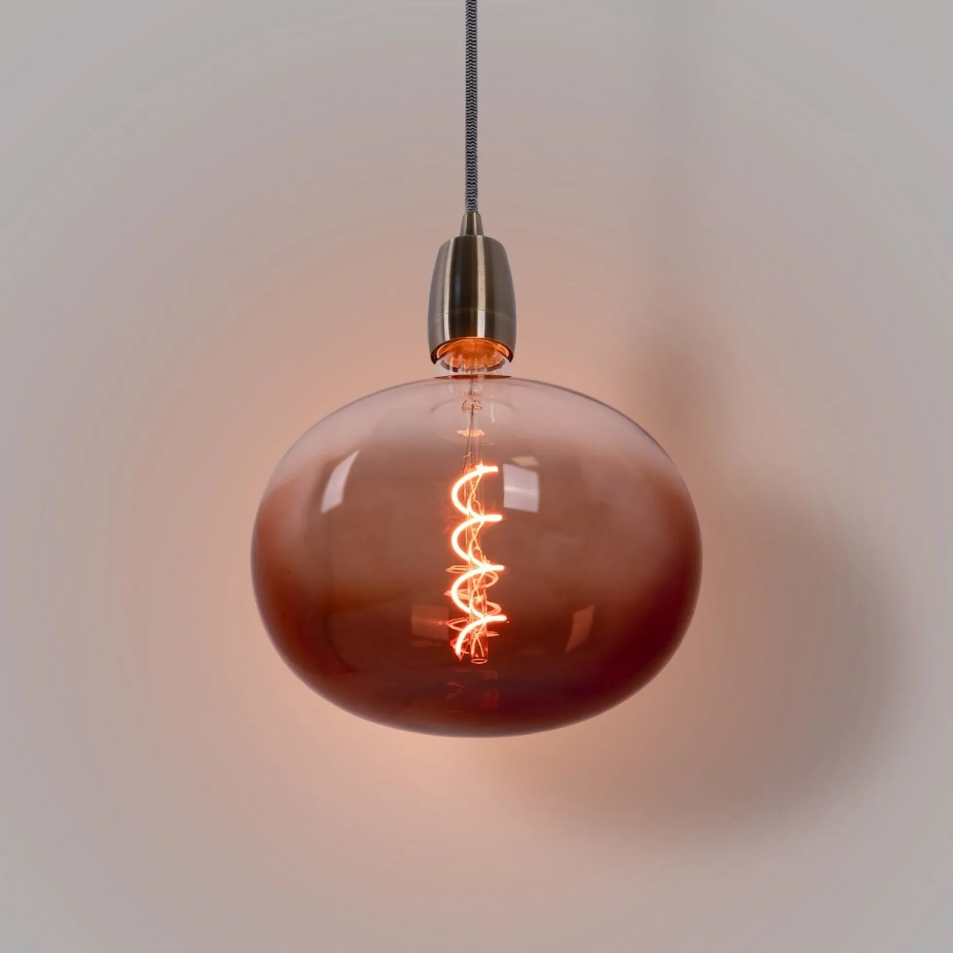 Bombilla decorativa LED de filamento "Decor" - E27 R220 - Regulable - 4W - 1800K