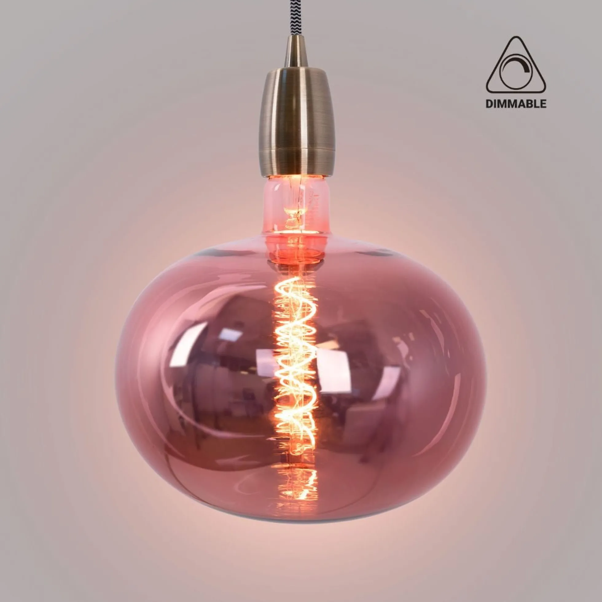 Bombilla decorativa LED de filamento "Decor" - E27 R220 - Regulable - 4W - 1800K