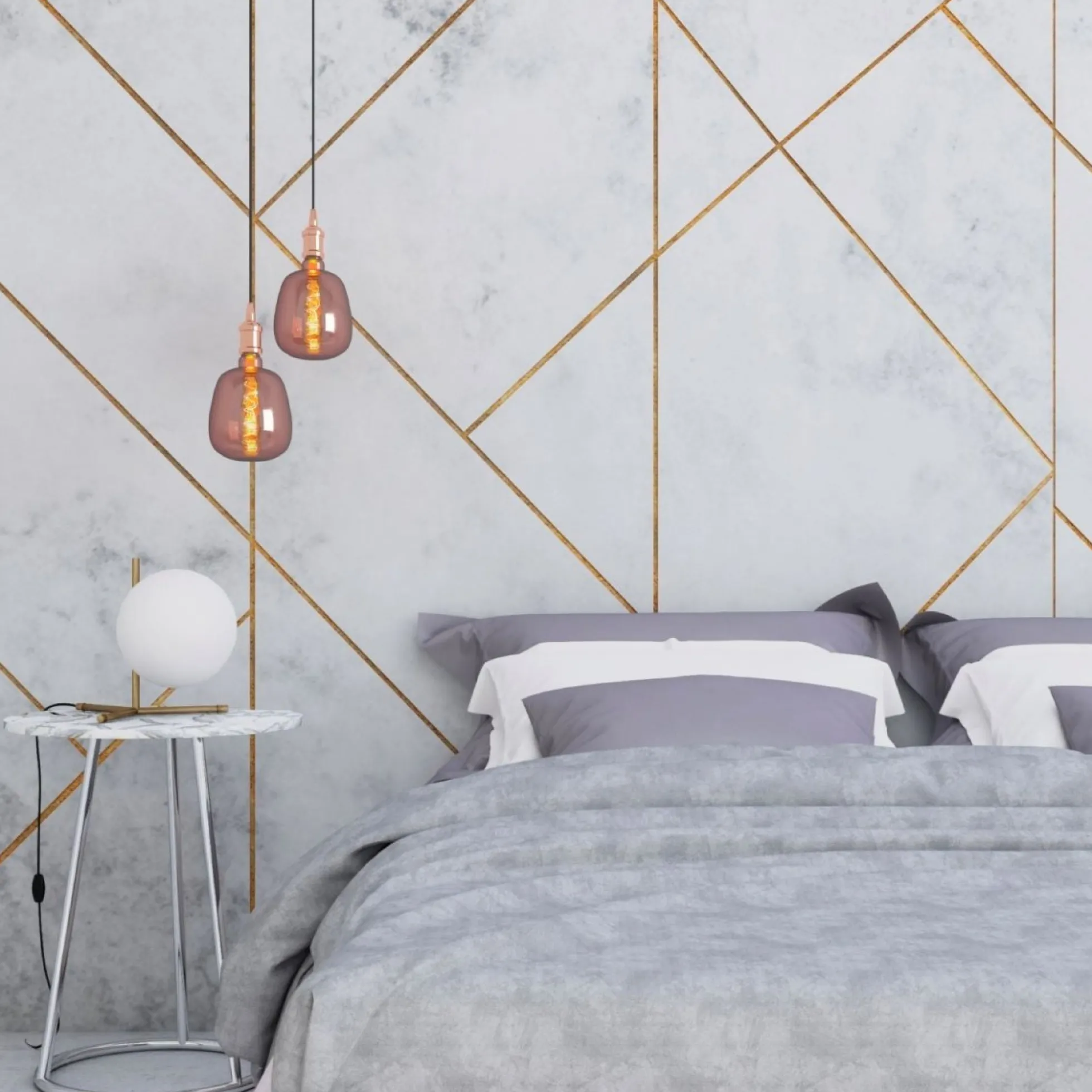 Bombilla decorativa LED de filamento - E27 D140 - Regulable - 4W - 1800K