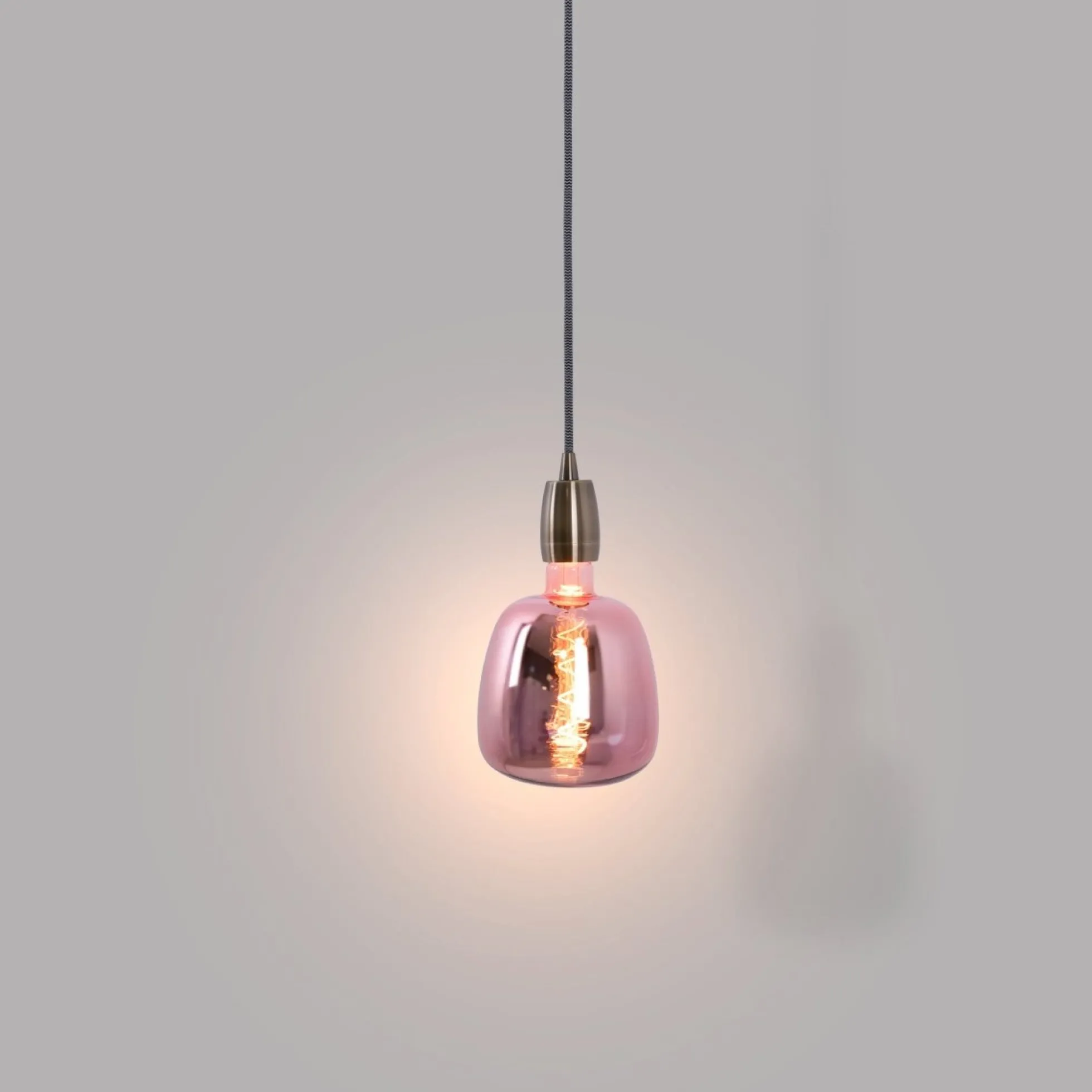 Bombilla decorativa LED de filamento - E27 D140 - Regulable - 4W - 1800K