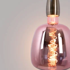 Bombilla decorativa LED de filamento - E27 D140 - Regulable - 4W - 1800K