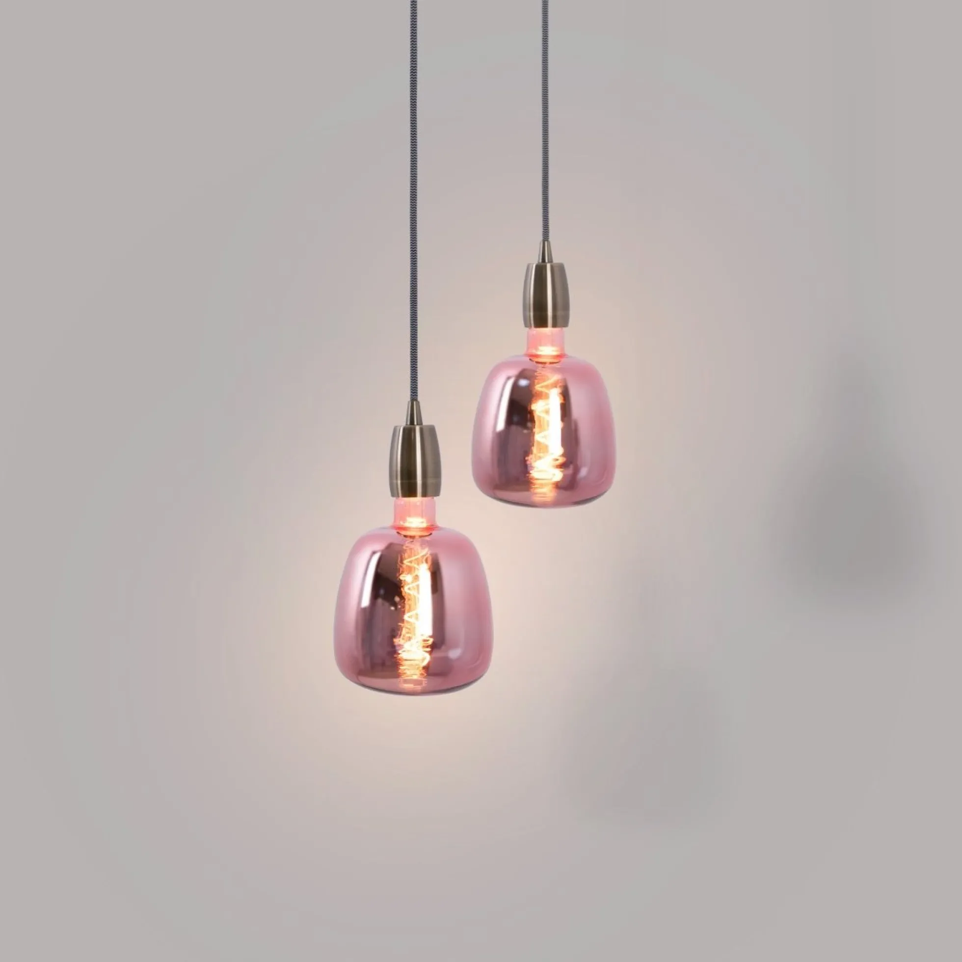 Bombilla decorativa LED de filamento - E27 D140 - Regulable - 4W - 1800K