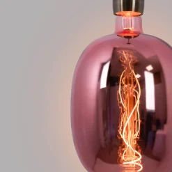 Bombilla decorativa LED de filamento - E27 T170 - Regulable - 4W - 4200K