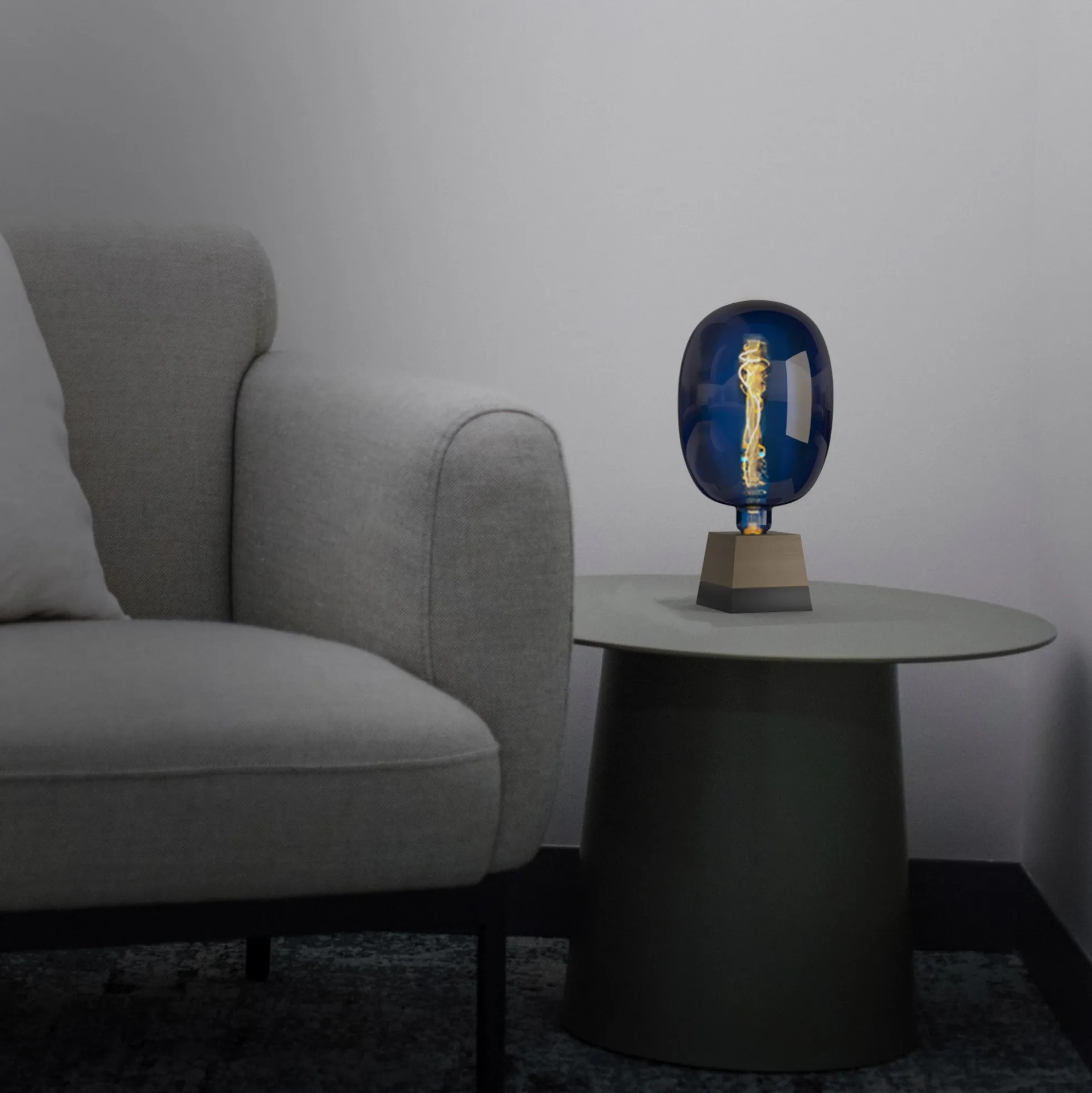 Bombilla decorativa LED de filamento - E27 T170 - Regulable - 4W - 4200K