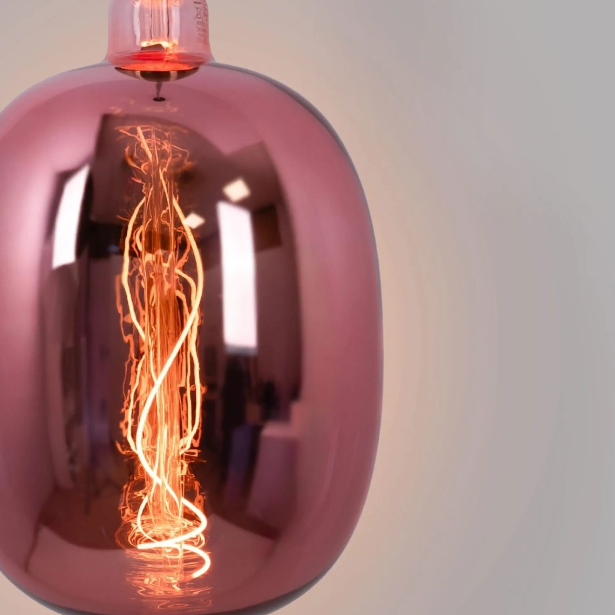 Bombilla decorativa LED de filamento - E27 T170 - Regulable - 4W - 4200K