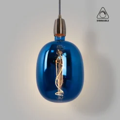 Bombilla decorativa LED de filamento - E27 T170 - Regulable - 4W - 4200K