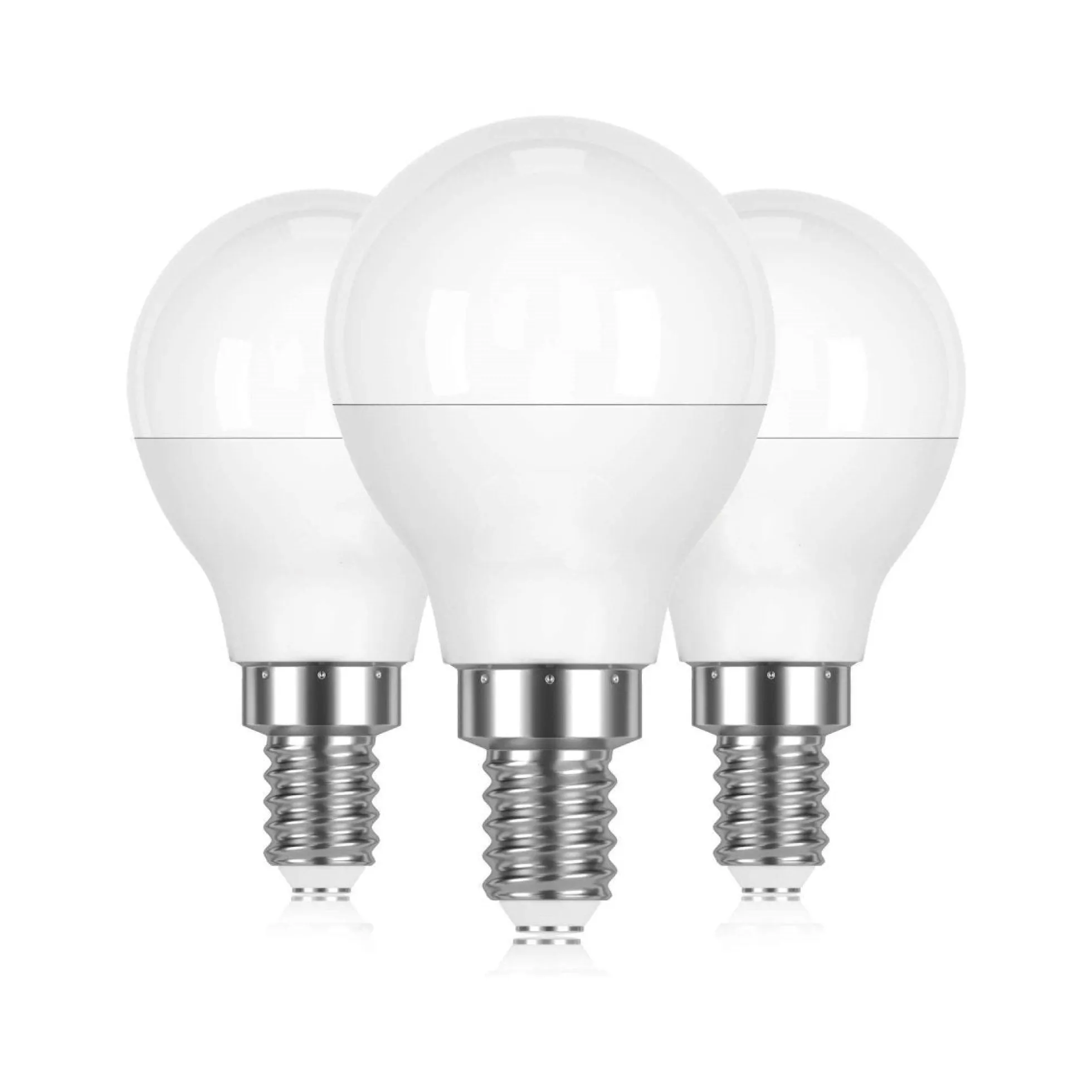 Bombilla Esférica LED E14 G45 5W Opal
