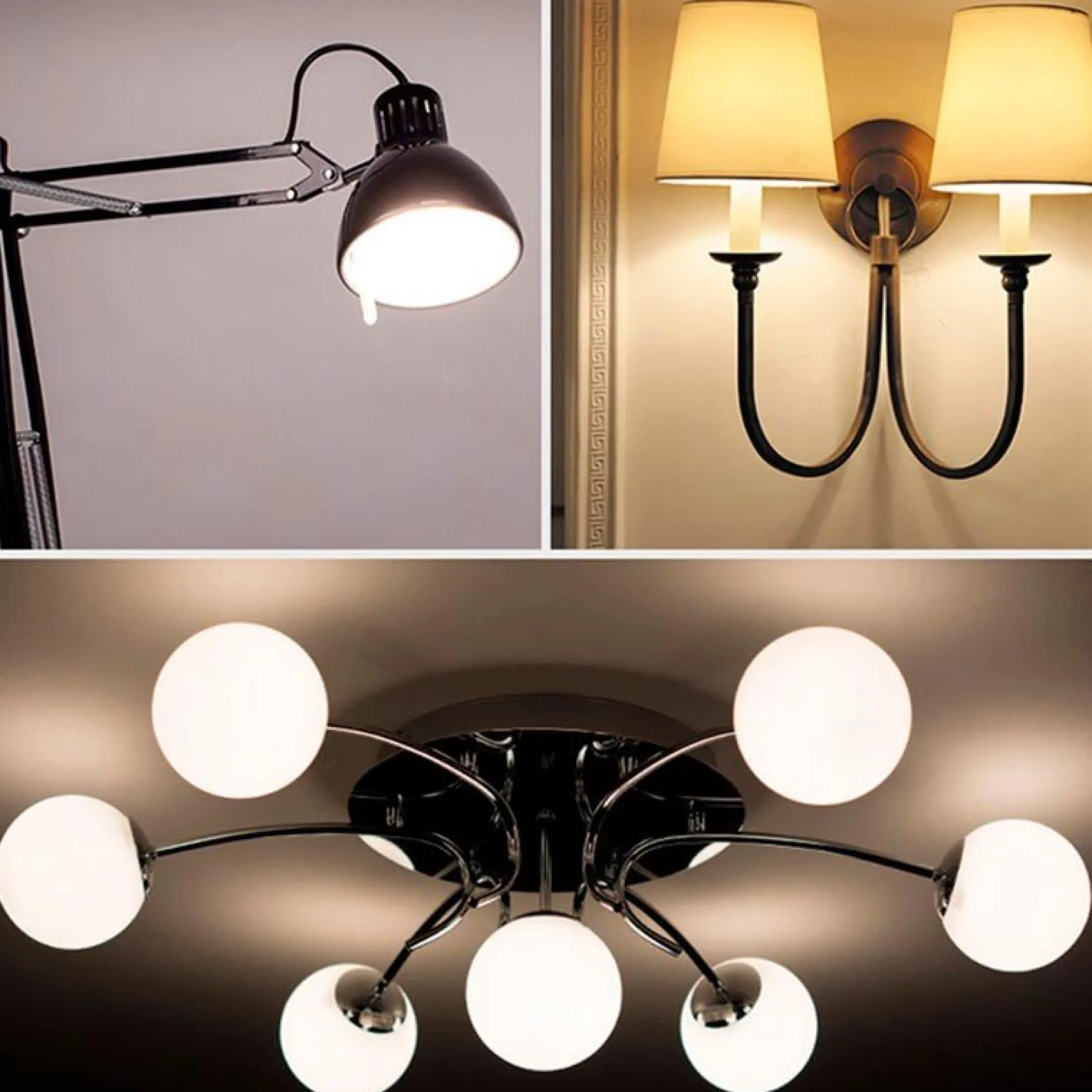 Bombilla Esférica LED E14 G45 5W Opal