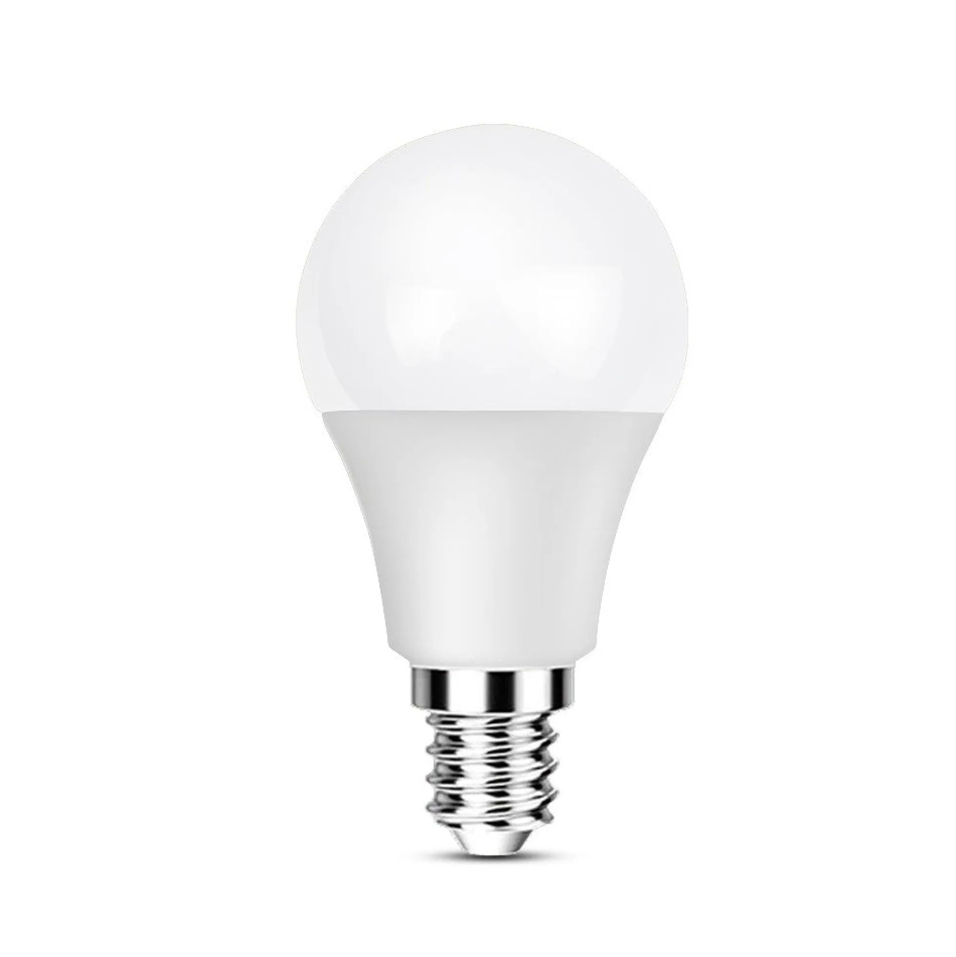 Bombilla Esférica LED E14 G45 5W Opal