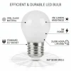 Bombilla filamento LED "Milky" - G45 E27 - 5W - Luz Cálida 3000K