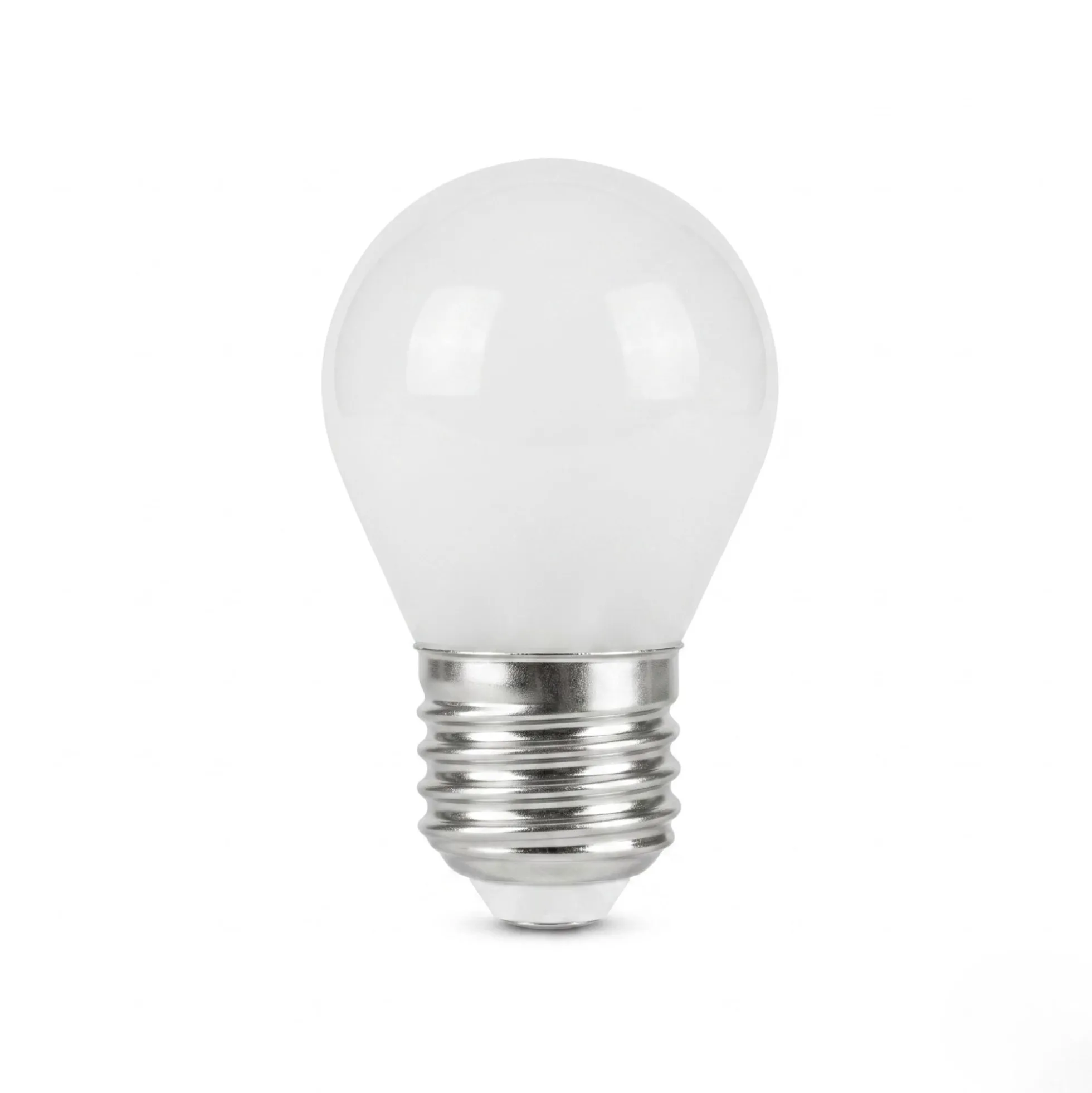 Bombilla filamento LED "Milky" - G45 E27 - 5W - Luz Cálida 3000K