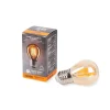 Bombilla filamento LED vintage ámbar - Regulable - E27 G45 - 4W