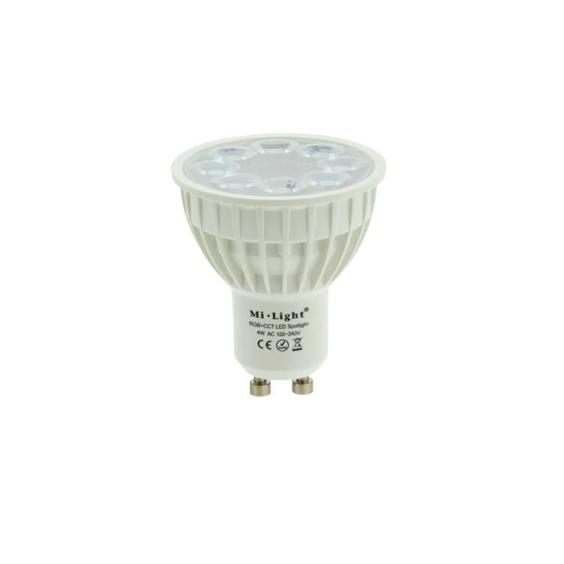 Bombilla GU10 LED RGBW+CCT - 4W - Control por RF - 240lm - Milight