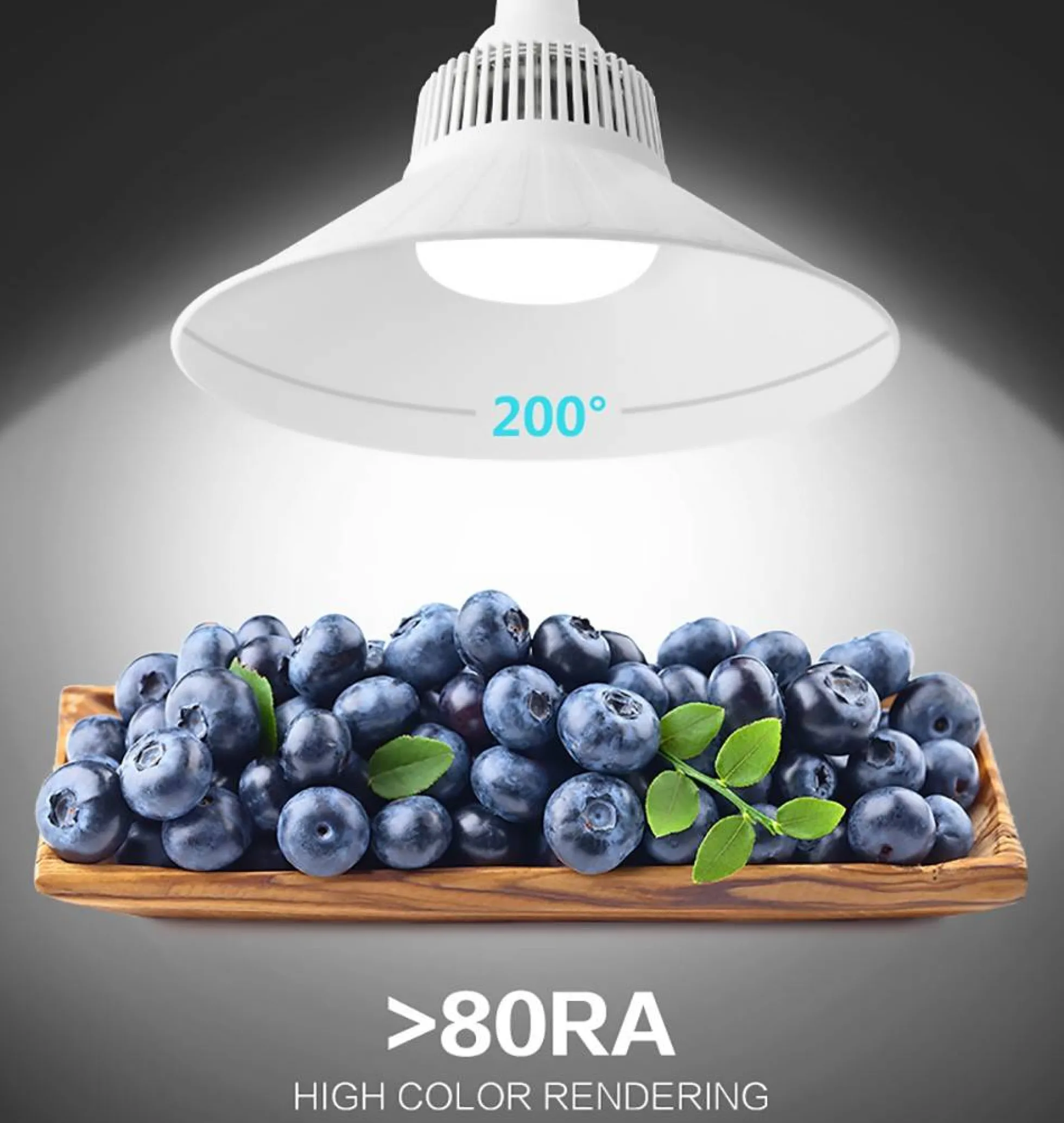 Bombilla industrial LED E40 100W - 10.000lm - 230V