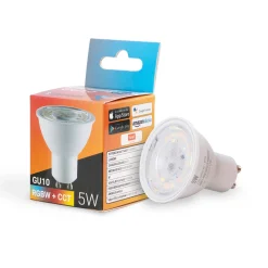 Bombilla inteligente LED WIFI GU10 - RGBW + CCT - 5W