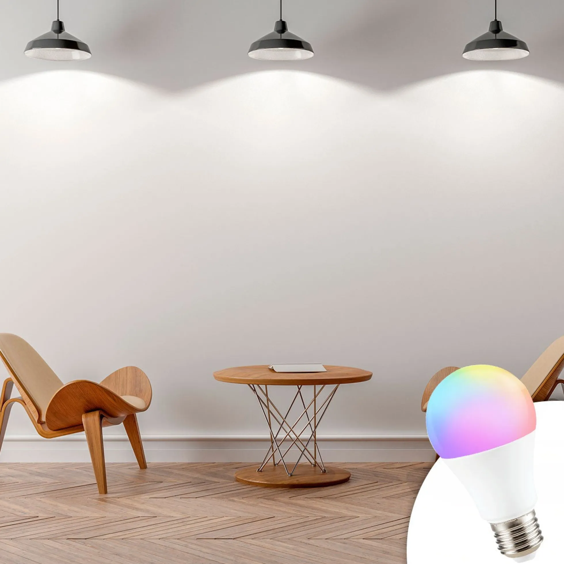 Bombilla inteligente Smart WIFI RGBWW E27 9W