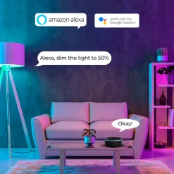 Bombilla inteligente Smart WIFI RGBWW E27 9W