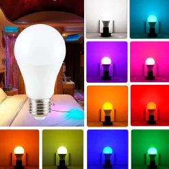 Bombilla inteligente Smart WIFI RGBWW E27 9W