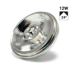 Bombilla LED AR111 con driver externo - 12W - 4000K