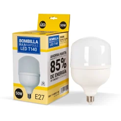 Bombilla LED de alta potencia E27 T140 - 50W