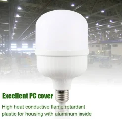 Bombilla LED de alta potencia E27 T140 - 50W