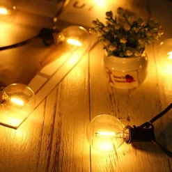 Bombilla LED decorativa de filamento 1W E27