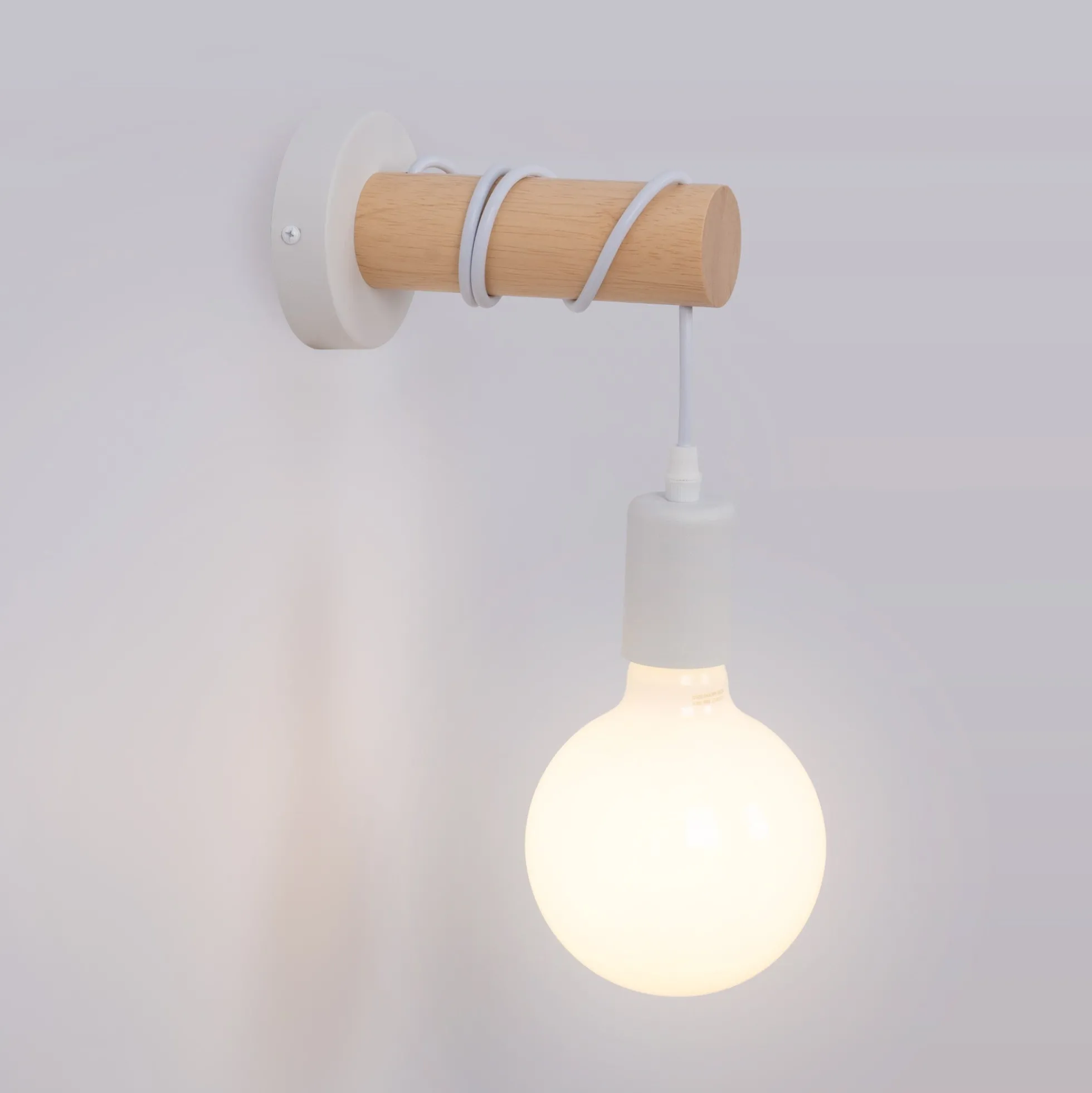 Bombilla LED decorativa globo "Milky" - E27 G125 - 6W - 3000K