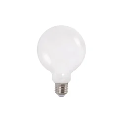 Bombilla LED decorativa "Milky" - Regulable - E27 G95 - 6W - 3000K - 530lm