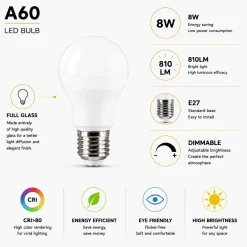 Bombilla LED decorativa 