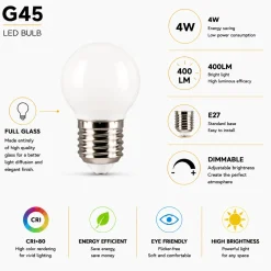 Bombilla LED decorativa 