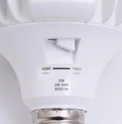 Bombilla LED E27 alta potencia -15W - CCT - Fumagalli - ø100mm